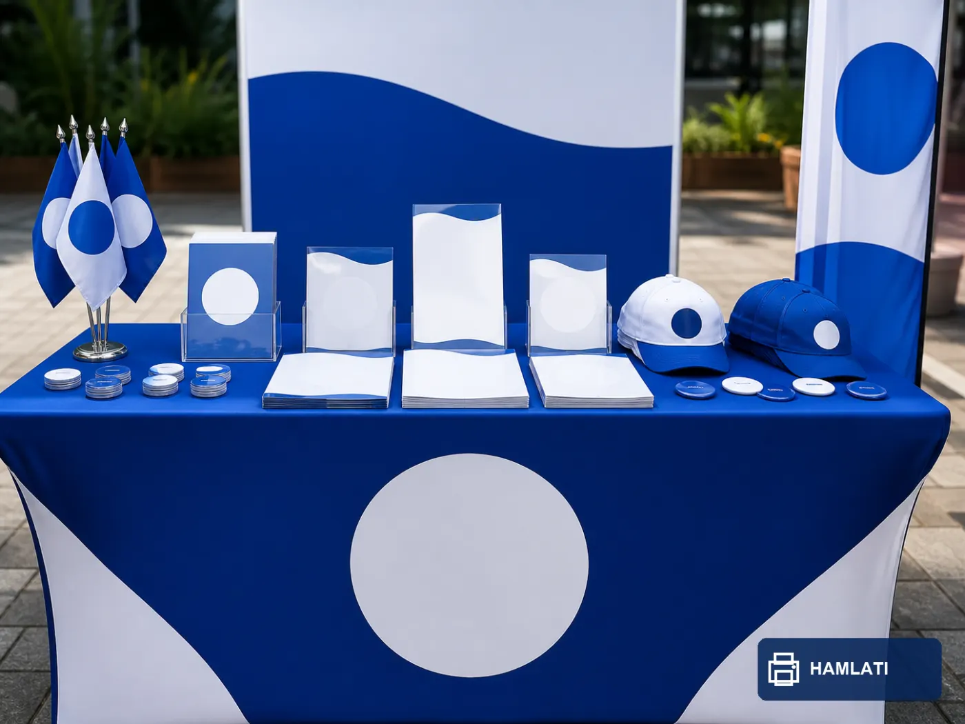 Stand d'information